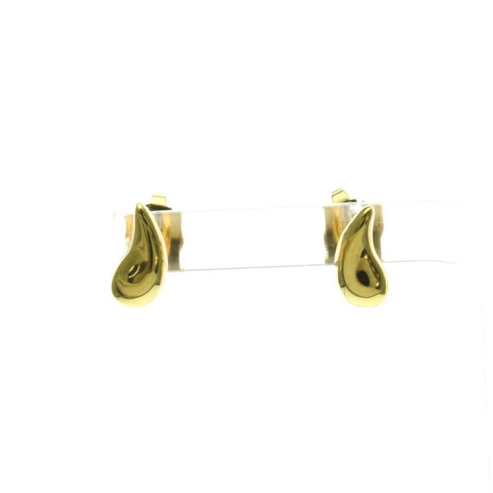 TIFFANY 18k Gold Teardrop Earrings